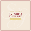 Serenity Signature Flash Sale™ – 3 Month/3B Expedited
