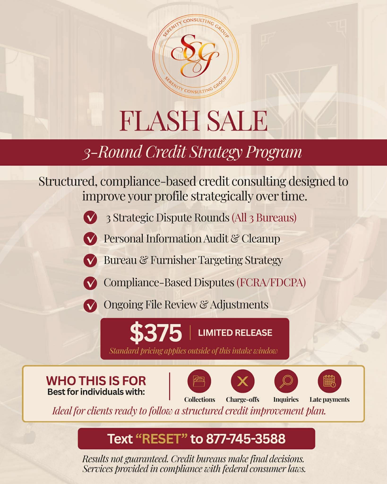 Serenity Signature Flash Sale™ – 3 Month/3B Expedited